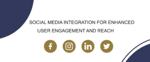 Social Media Integration for Enhanced User Engagement and Reach